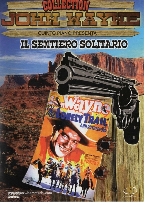 The Lonely Trail - Italian DVD movie cover