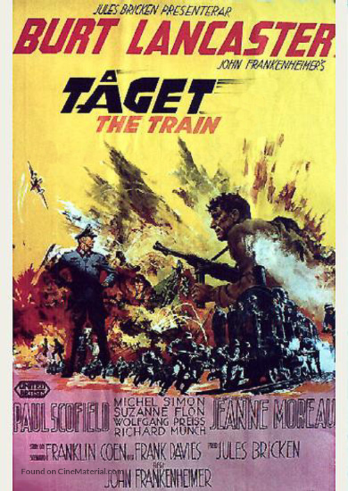 The Train - Swedish Movie Poster