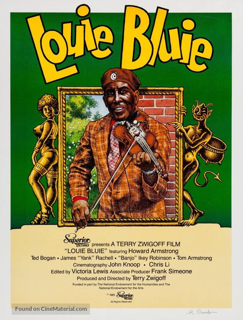 Louie Bluie - Movie Poster