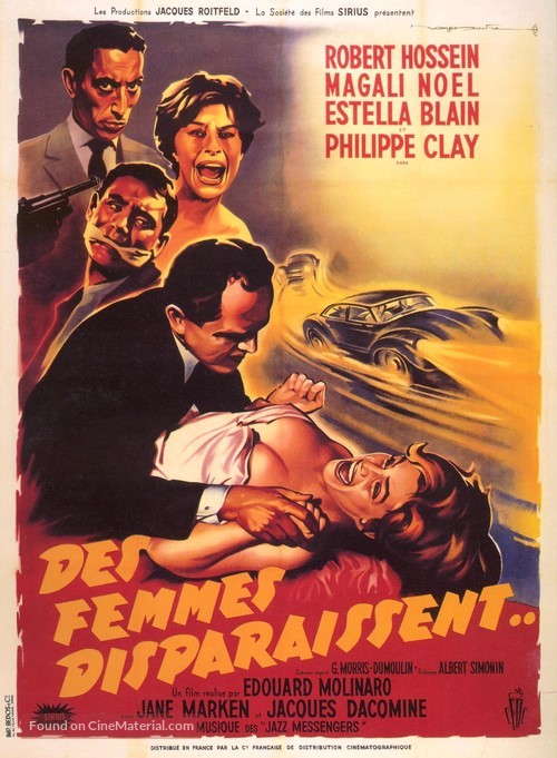 Des femmes disparaissent - French Movie Poster