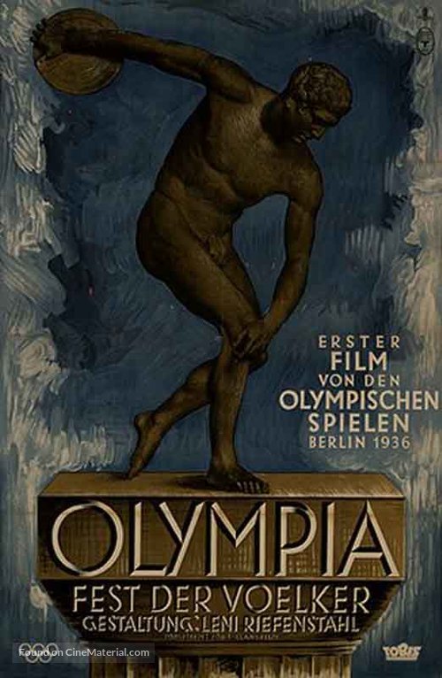 Olympia 1. Teil - Fest der V&ouml;lker - German Movie Poster