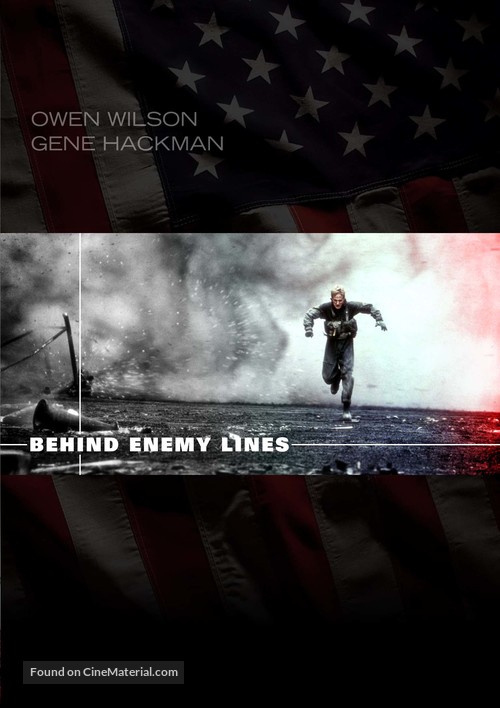 Behind Enemy Lines - DVD movie cover