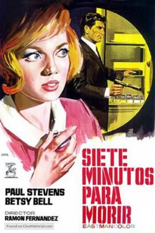 Siete minutos para morir - Spanish Movie Poster