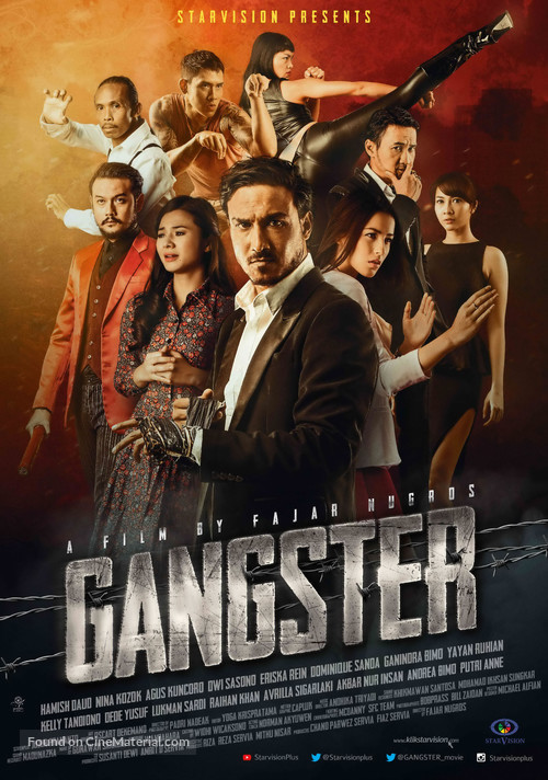 Gangster - Indonesian Movie Poster