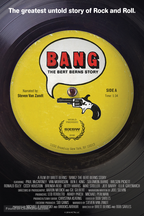 Bang! The Bert Berns Story - Movie Poster