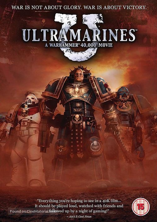 Ultramarines: A Warhammer 40,000 Movie - British Movie Cover