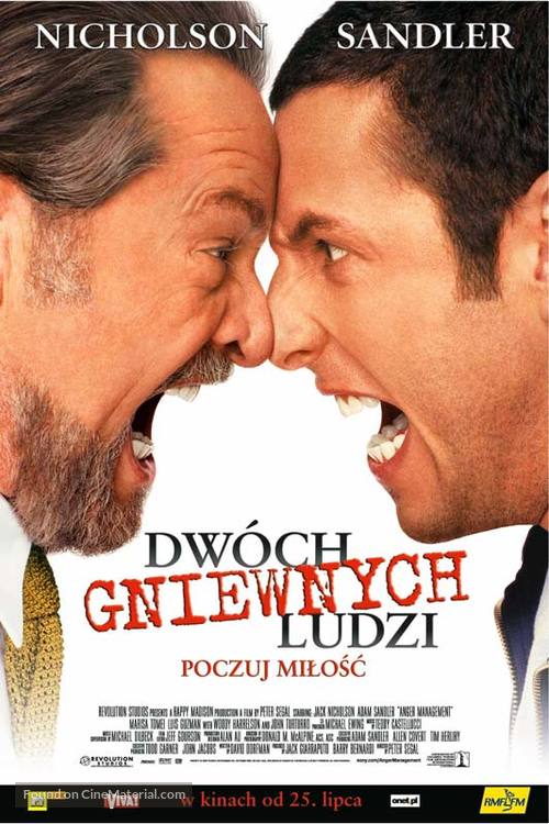Anger Management - Polish Movie Poster