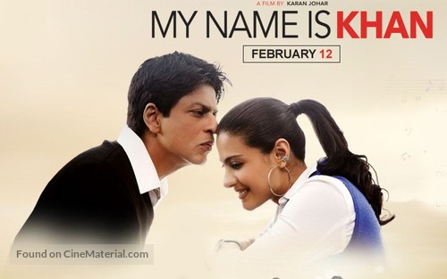 My Name Is Khan - Indian Movie Poster