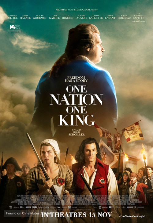 Un peuple et son roi - Singaporean Movie Poster