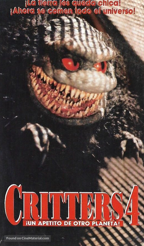 Critters 4 - Argentinian Movie Cover