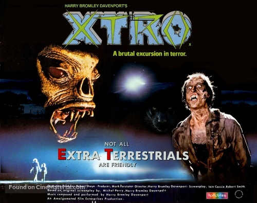 Xtro - British Movie Poster
