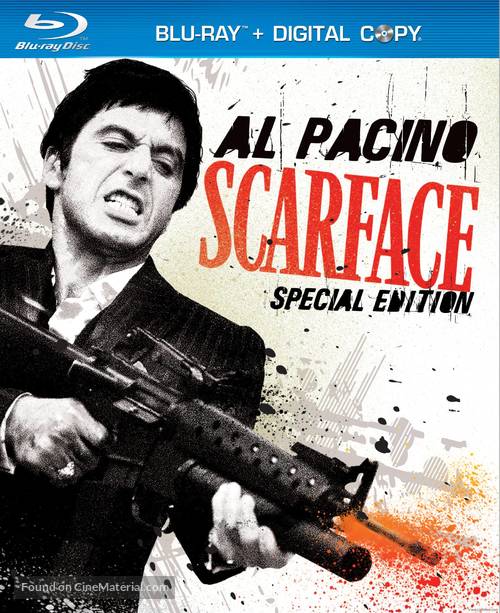 Scarface - Blu-Ray movie cover