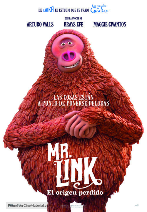 Missing Link - Spanish Movie Poster