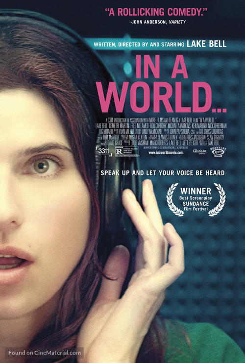 In a World... - Movie Poster