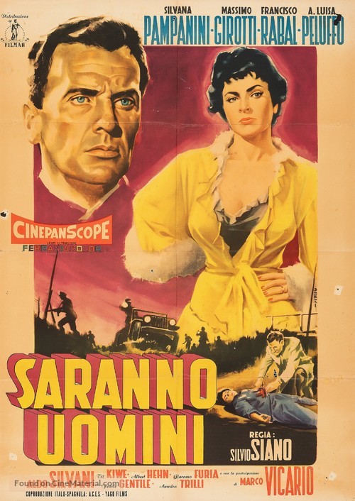 Saranno uomini - Italian Movie Poster