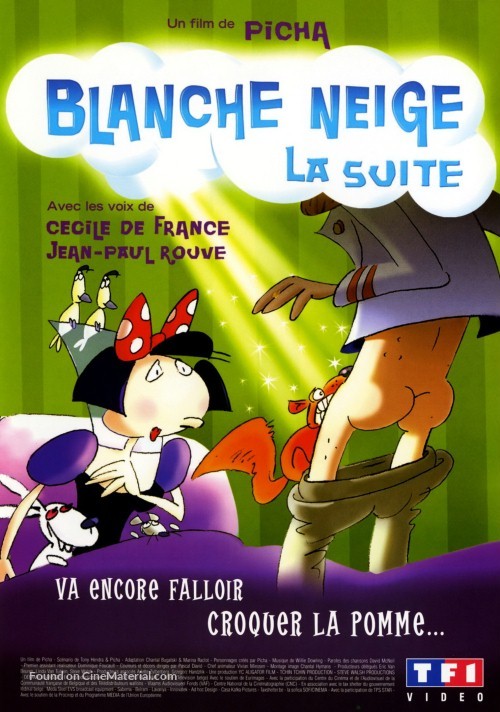 Blanche-Neige, la suite - French DVD movie cover
