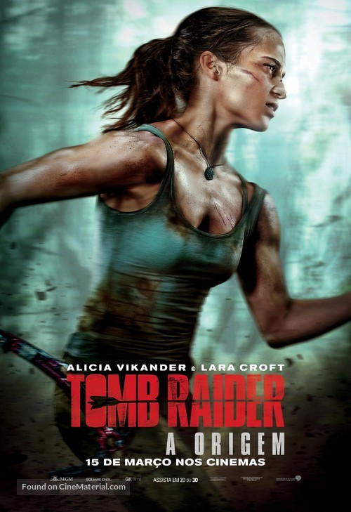 Tomb Raider - Brazilian Movie Poster