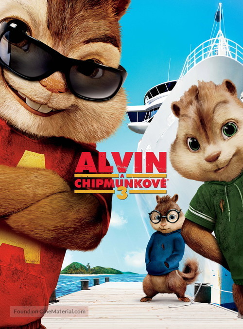 Alvin and the Chipmunks: Chipwrecked - Czech Movie Poster