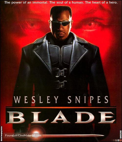 Blade - British Movie Poster