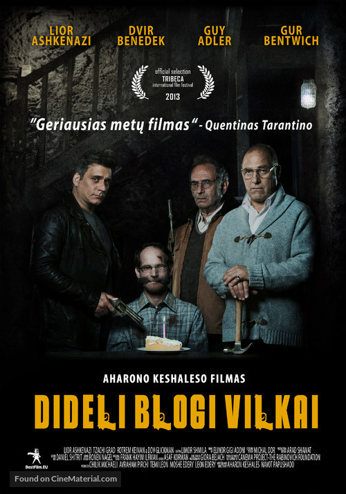 Big Bad Wolves - Lithuanian Movie Poster