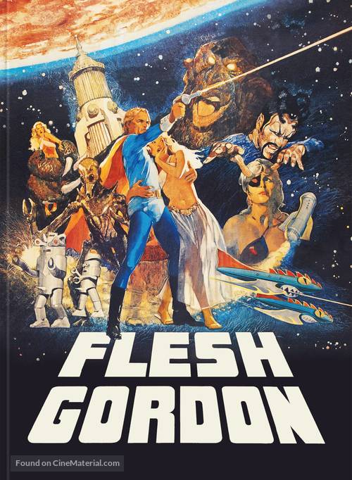 Flesh Gordon - German Movie Cover