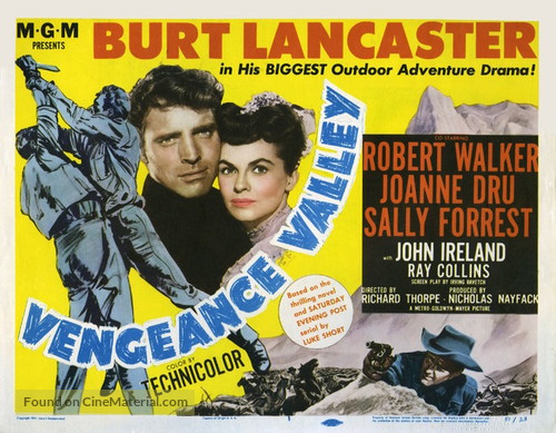 Vengeance Valley - Movie Poster