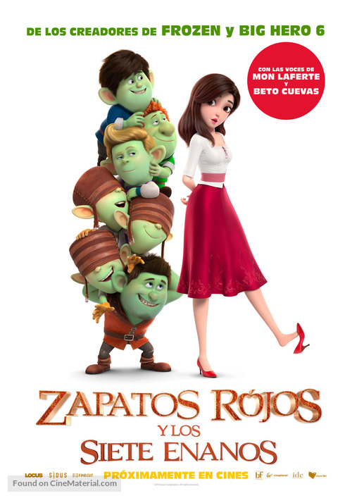 Red Shoes &amp; the 7 Dwarfs - Argentinian Movie Poster
