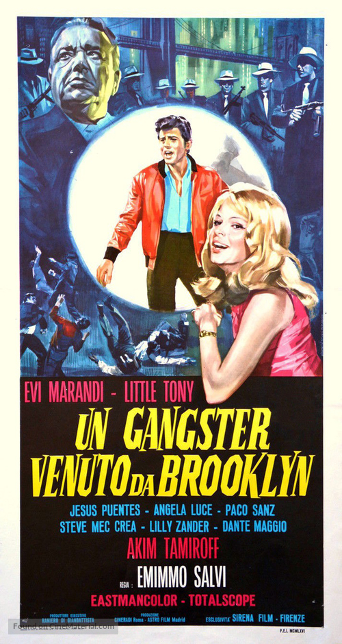 Un gangster venuto da Brooklyn - Italian Movie Poster