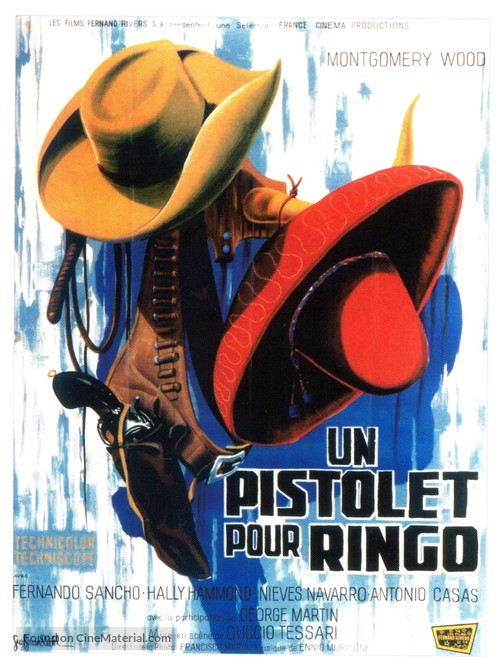 Una pistola per Ringo - French Movie Poster