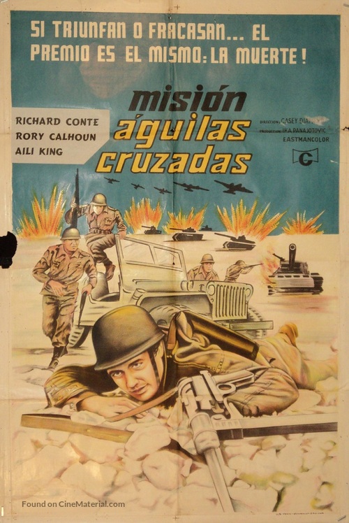 Operation Cross Eagles - Argentinian Movie Poster