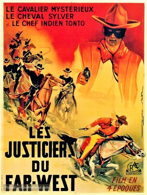 The Lone Ranger - French Movie Poster