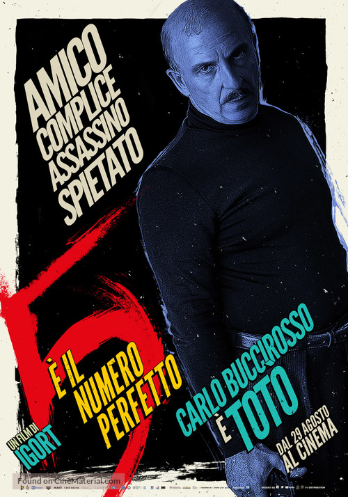 5 &egrave; il numero perfetto - Italian Movie Poster