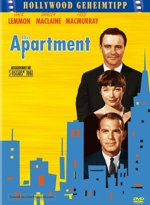 The Apartment - German Movie Cover