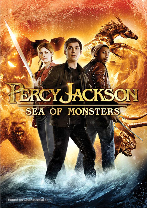Percy Jackson: Sea of Monsters - DVD movie cover