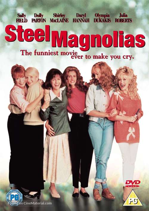 Steel Magnolias - British DVD movie cover