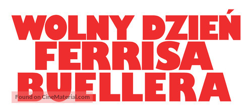 Ferris Bueller&#039;s Day Off - Polish Logo