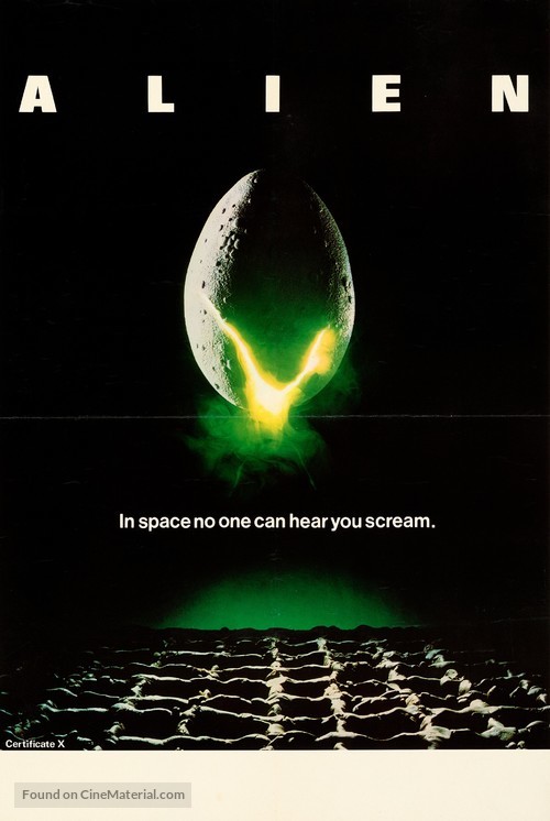 Alien - British Movie Poster