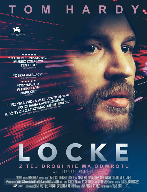 Locke - Polish Movie Poster