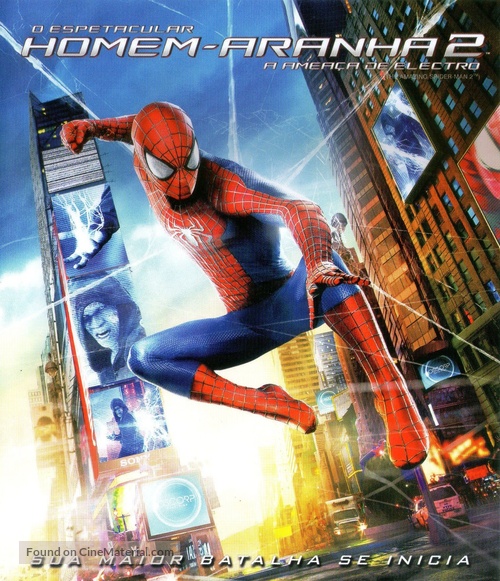 The Amazing Spider-Man 2 - Brazilian Movie Cover