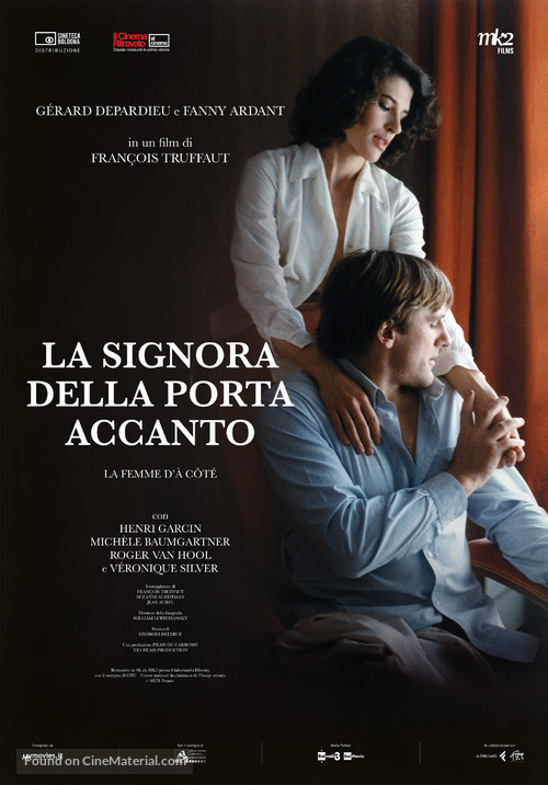 La femme d&#039;&agrave; c&ocirc;t&eacute; - Italian Movie Poster