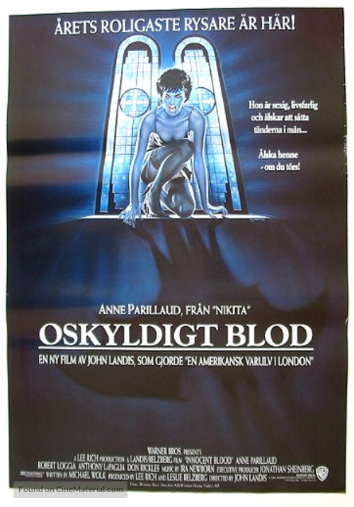 Innocent Blood - Swedish Movie Poster