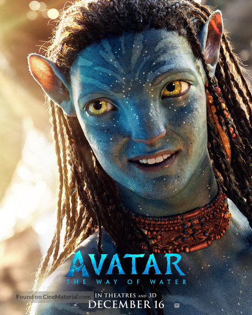 Avatar: The Way of Water - Movie Poster