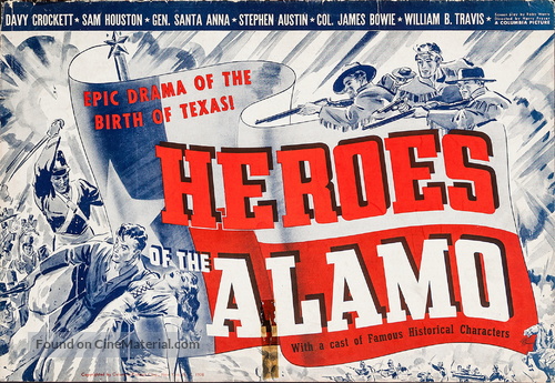 Heroes of the Alamo - poster