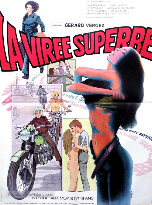 La vir&eacute;e superbe - French Movie Poster