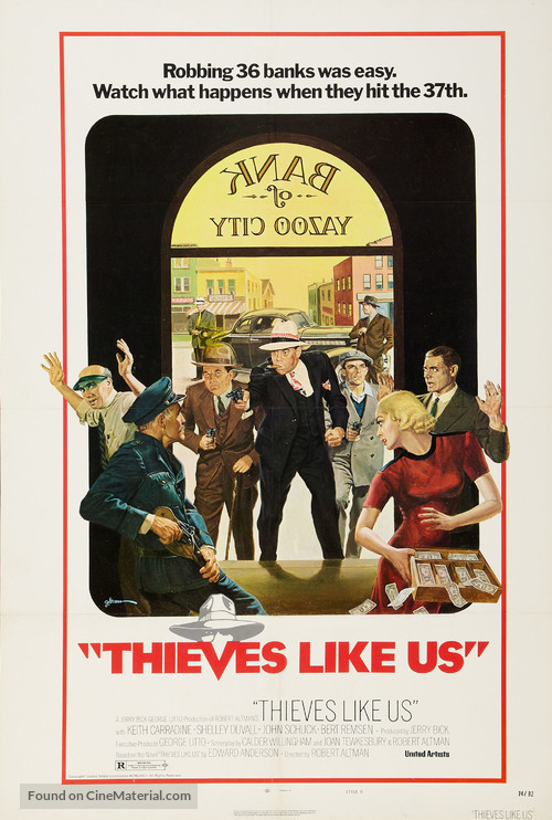 Thieves Like Us - Movie Poster