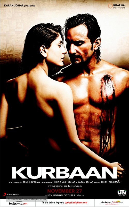 Kurbaan - Indian Movie Poster