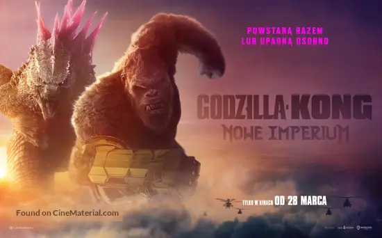 Godzilla x Kong: The New Empire - Polish Movie Poster