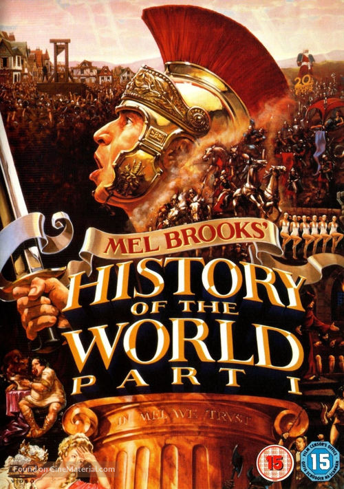 History of the World: Part I - British DVD movie cover