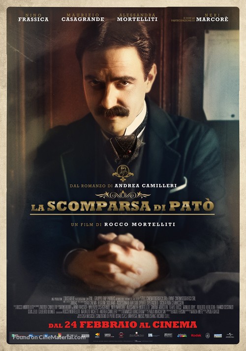 La scomparsa di Pat&ograve; - Italian Movie Poster