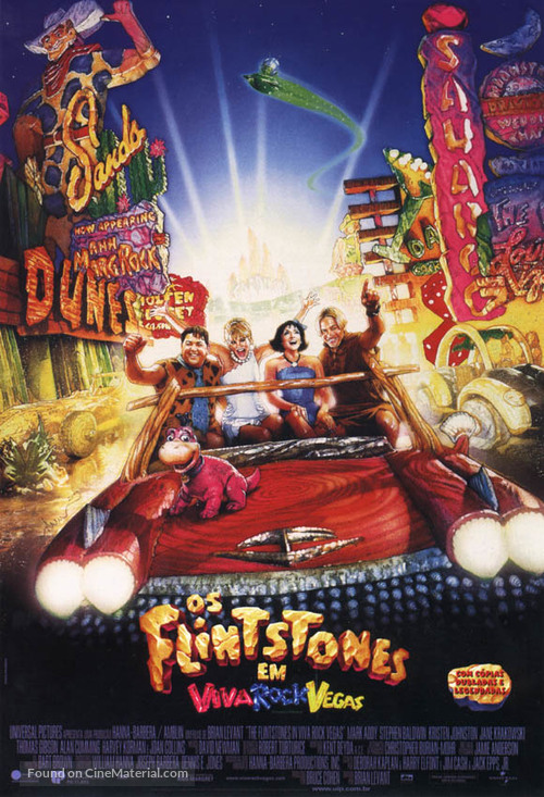 The Flintstones in Viva Rock Vegas - Brazilian Movie Poster